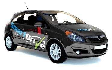 Smart Drive Car with vehicale graphics
